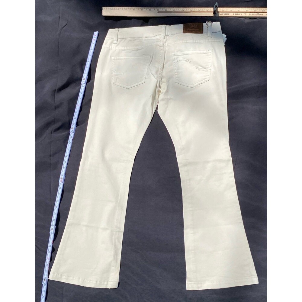 Atelier Fixdesign Women's Bootcut Jeans Size 26 x 31 Beige NWT Happiness